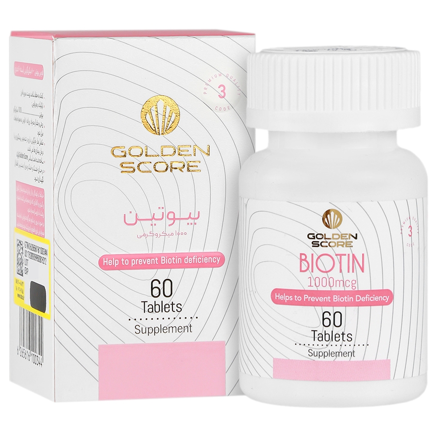 بیوتین گلدن اسکور 1000 میکرو گرمی