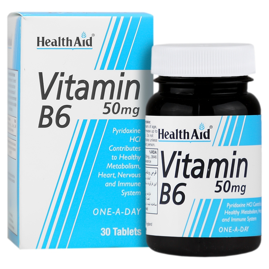 ویتامین ب6 هلث اید 50 میلی گرم
