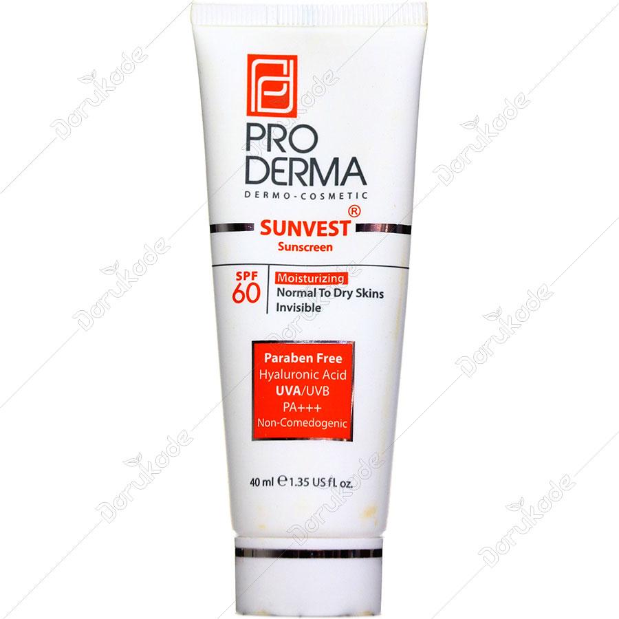 ضد آفتاب و مرطوب کننده SPF60 سان وست