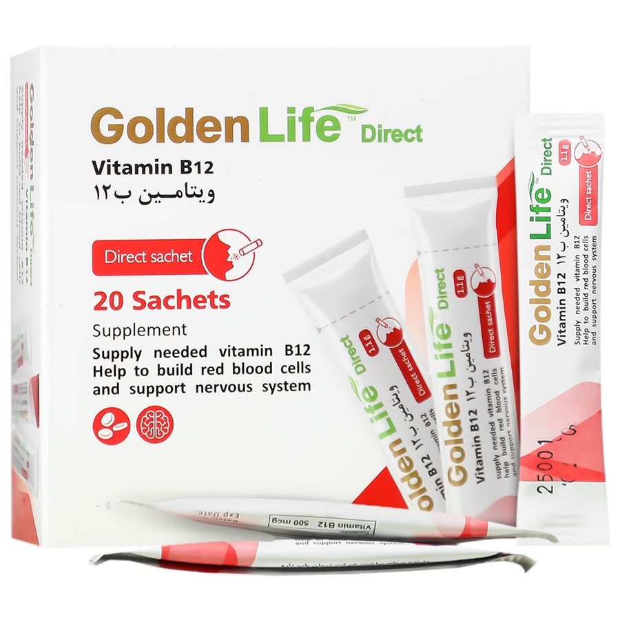 ویتامین ب12 گلدن لایف دایرکت