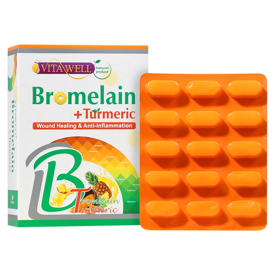 بروملین و تورمریک