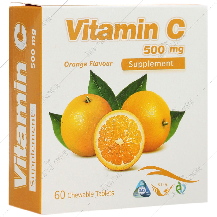 ویتامین ث جویدنی 500 میلی گرم سیمرغ دارو