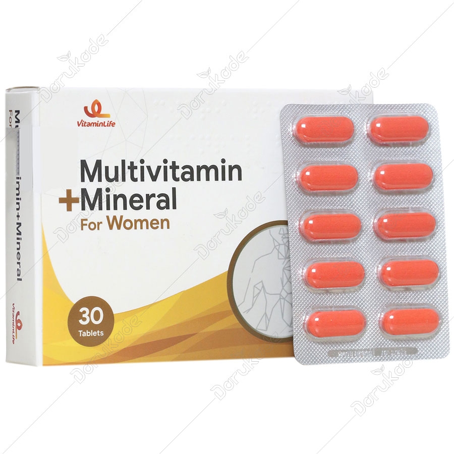 مولتی ویتامین پلاس مینرال بانوان