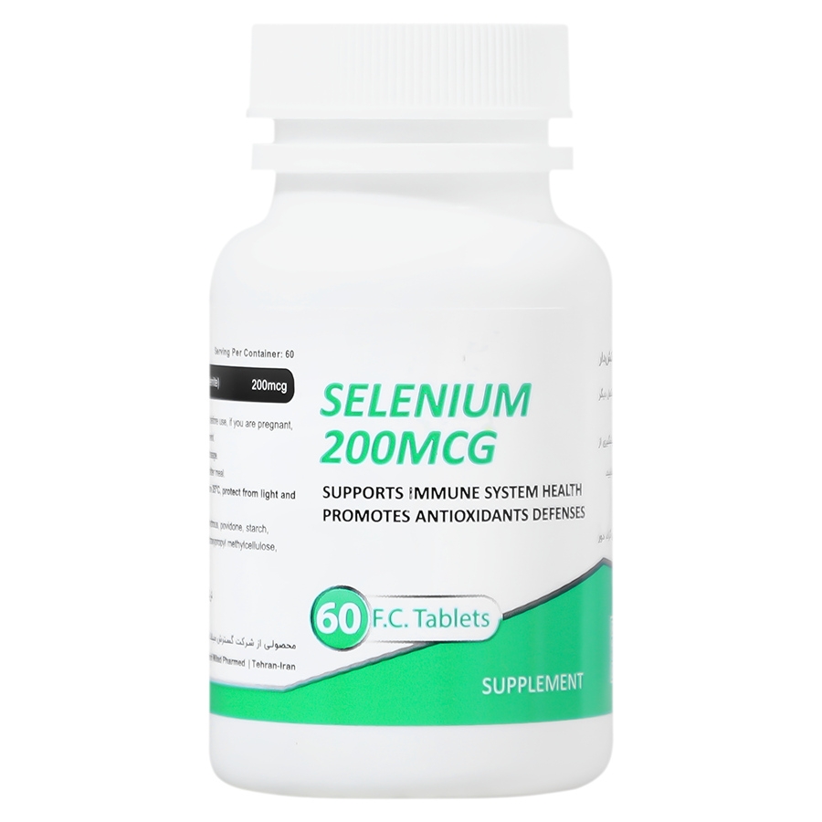 سلنیوم 200 میکروگرم 60 عدد