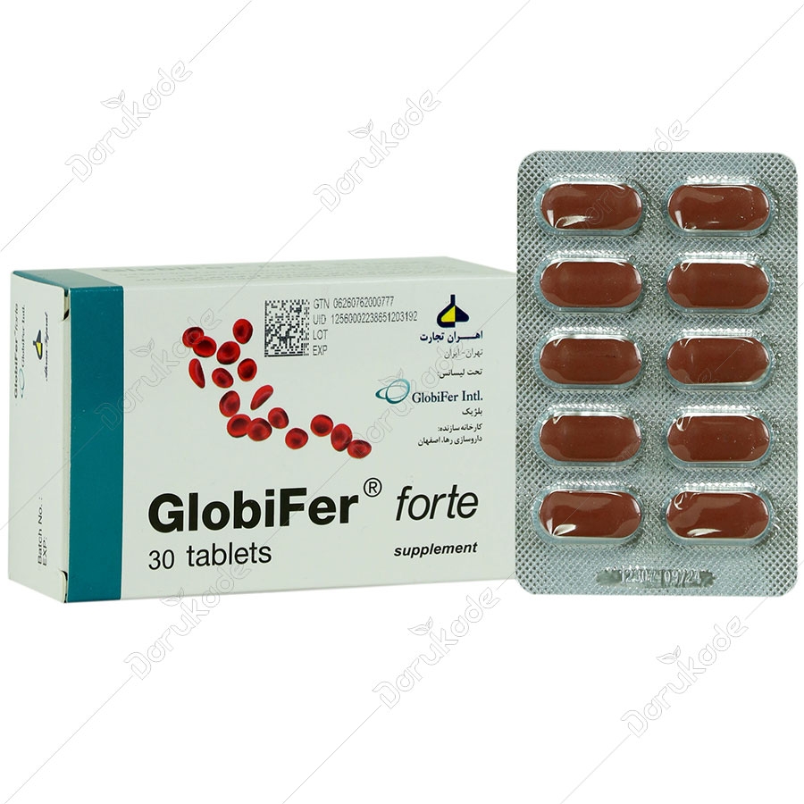 گلوبیفر فورت 30 عددی