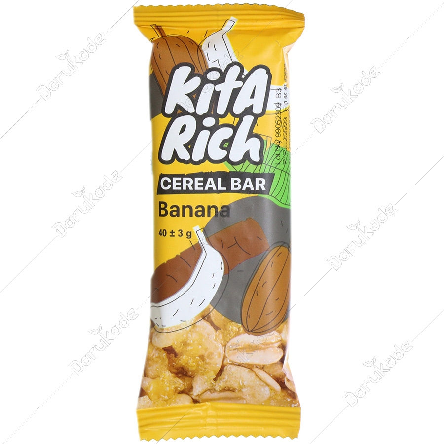 بار مخلوط غلات و موز خشک کیتاریچ