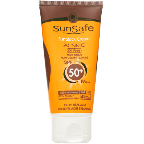 کرم ضد آفتاب آنتی آکنه +SPF50