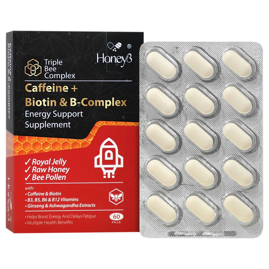 کافئین و بیوتین و ب کمپلکس